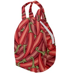 Seamless-chili-pepper-pattern Travel Backpack by Ket1n9