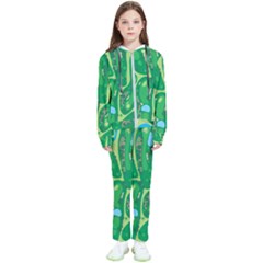 Golf Course Par Green Kids  Tracksuit by Loisa77