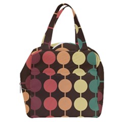 Pattern Circle Retro Design Boxy Hand Bag by Loisa77