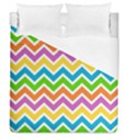 Chevron Pattern Design Texture Duvet Cover (Queen Size) View1