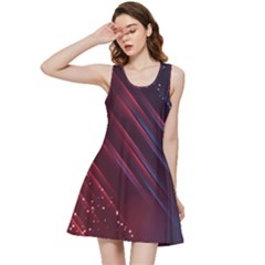 Illustrations Space Purple Inside Out Racerback Dress by anzea