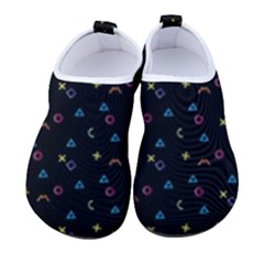 Abstract Texture Men s Sock-style Water Shoes by anzea