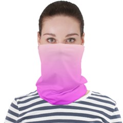 Gradient Pink - Pastel Yellow Pink Rosa Face Seamless Bandana (adult) by 2607694c