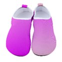 Gradient Pink - Pastel Yellow Pink Rosa Women s Sock-Style Water Shoes View1