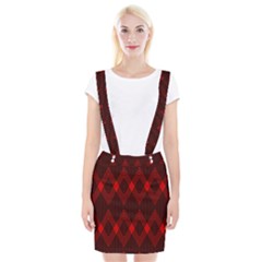 Muster Rot Schwarz Braces Suspender Skirt by 2607694c