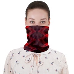 Pattern Black Red Face Covering Bandana (adult) by 2607694c