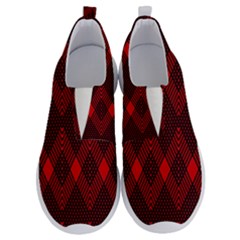 Pattern Red Black, No Lace Lightweight Shoes by 2607694c