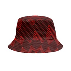 Pattern Red Black, Inside Out Bucket Hat by 2607694c