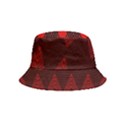 pattern red black, Inside Out Bucket Hat (Kids) View2