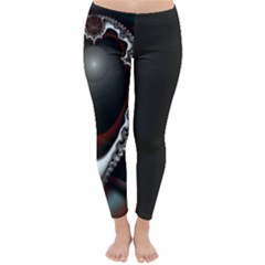 Fractal Eye Classic Winter Leggings by dedoma