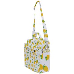 Illustrations Lemon Citrus Fruit Yellow Crossbody Day Bag by anzea