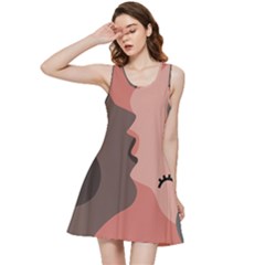 Illustrations Of Love And Kissing Women Inside Out Racerback Dress by anzea