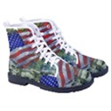 Usa United States Of America Images Independence Day Men s High-Top Canvas Sneakers View3