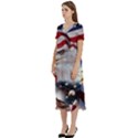 United States Of America Images Independence Day T-Shirt Midi Dress With Pockets View2