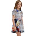 United States Of America Images Independence Day Kids  Sweet Collar Dress View2