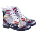 United States Of America Images Independence Day Men s High-Top Canvas Sneakers View3