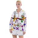 Mathematics Formula Physics School Women s Long Sleeve Casual Dress View1