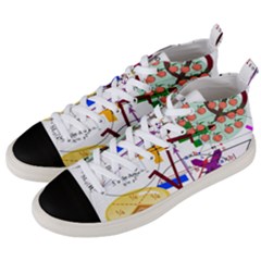 Mathematics Formula Physics School Men s Mid-top Canvas Sneakers by Bedest