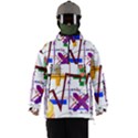 Mathematics Formula Physics School Men s Ski and Snowboard Waterproof Breathable Jacket View1