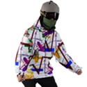 Mathematics Formula Physics School Men s Ski and Snowboard Waterproof Breathable Jacket View3