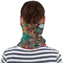 Cute Cartoon Doodle Face Seamless Bandana (Adult) View2