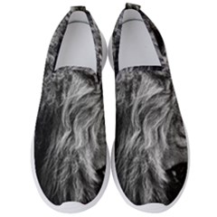 Angry Male Lion Wild Animal Men s Slip On Sneakers by Loisa77