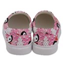 Cute Penguin Pattern Men s Canvas Slip Ons View4