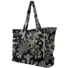 Weave Haeckel Lichenes Photobionten Simple Shoulder Bag by Cemarart