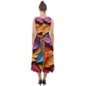 Autumn Midi Tie-Back Chiffon Dress View2