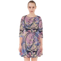 Grateful Dead Artsy Smock Dress by Bedest