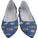 Sea Fish Blue Submarine Animals Women s Block Heels  View1