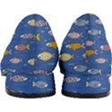 Sea Fish Blue Submarine Animals Women s Block Heels  View4