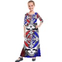 The Grateful Dead Kids  Quarter Sleeve Maxi Dress View1