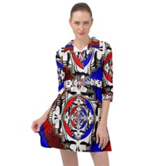 The Grateful Dead Mini Skater Shirt Dress by Grandong