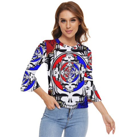 The Grateful Dead Bell Sleeve Top by Grandong