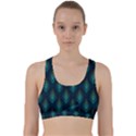 Peacock Texture 3d Pattern Peacock Texture Back Weave Sports Bra View1