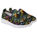 Bees Colony Flowers Kids  Slip On Sneakers View3