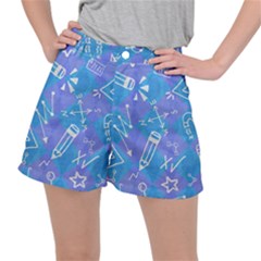 Background Abstract Texture Pattern Women s Ripstop Shorts by Loisa77