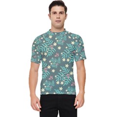 Illustration Pattern Seamless Men s Short Sleeve Rash Guard by Loisa77