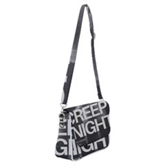 Creepy Night Shoulder Bag With Back Zipper by NawaP