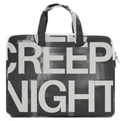 Creepy Night Macbook Pro 13  Double Pocket Laptop Bag by NawaP