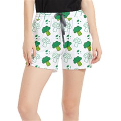 Broccoli Pattern 1 Women s Runner Shorts by CocoBellKidsTV24