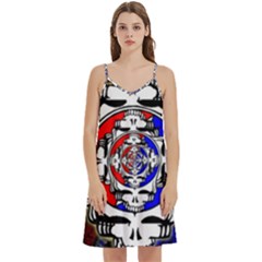 The Grateful Dead Mini Camis Dress With Pockets by Grandong