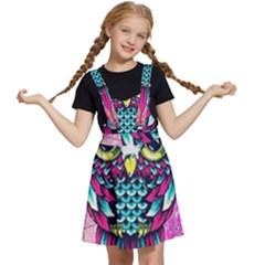 Owl Dreamcatcher Kids  Apron Dress by Grandong