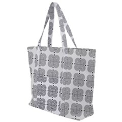 Abstract Pattern Texture Background Art Zip Up Canvas Bag by Perong