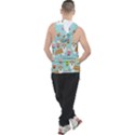 Corgi Boba Tea Bubble Tea Kawaii Food Welsh Corgis Dog Pattern Men s Sleeveless Hoodie View2