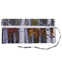 White Birch Trees Autumn Roll Up Canvas Pencil Holder (S) View2