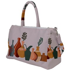 Drawing Botanical Duffel Travel Bag by Perong