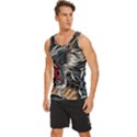 Dragon Snake Legend Japanese Mythology Men s Wide Collar Tank Top View2