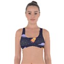 Cosmos Rocket Spaceship Ufo Got No Strings Sports Bra View1